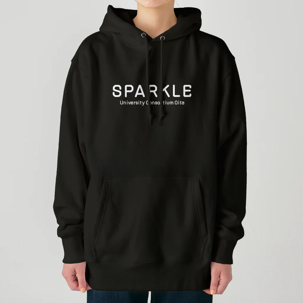 SPARKLEのSPARKLE-シンプル白字 Heavyweight Hoodie