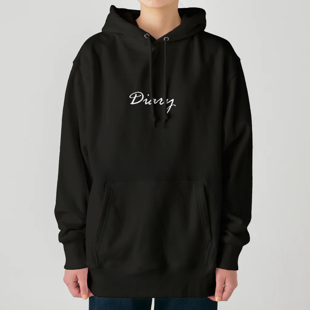 DiaryのDiary logo ヘビーウェイトパーカー