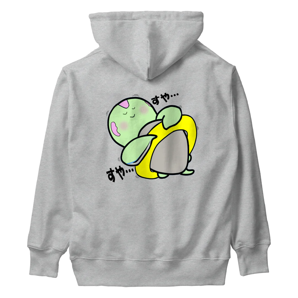 かめんちゅ(亀人)のウミアカちゃんラインスタンプ販売記念商品 Heavyweight Hoodie