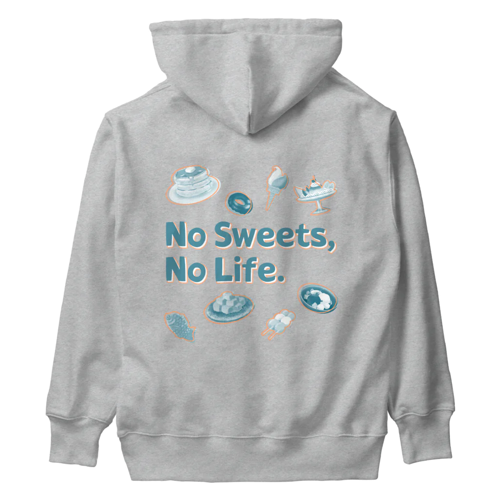 SU-KUのNo Sweets,No Life.Ⅱ Heavyweight Hoodie