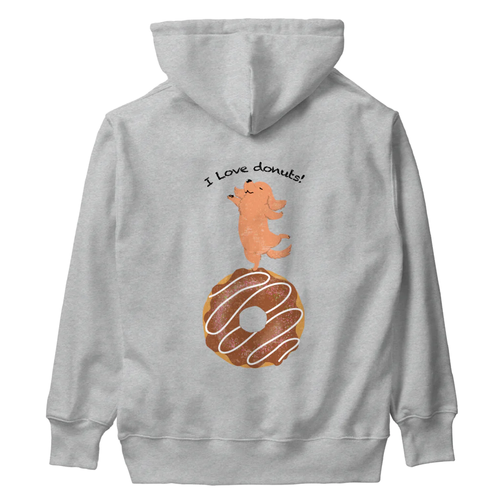 真希ナルセ（マキナル）のI love donuts!（レッド・ダックス） Heavyweight Hoodie