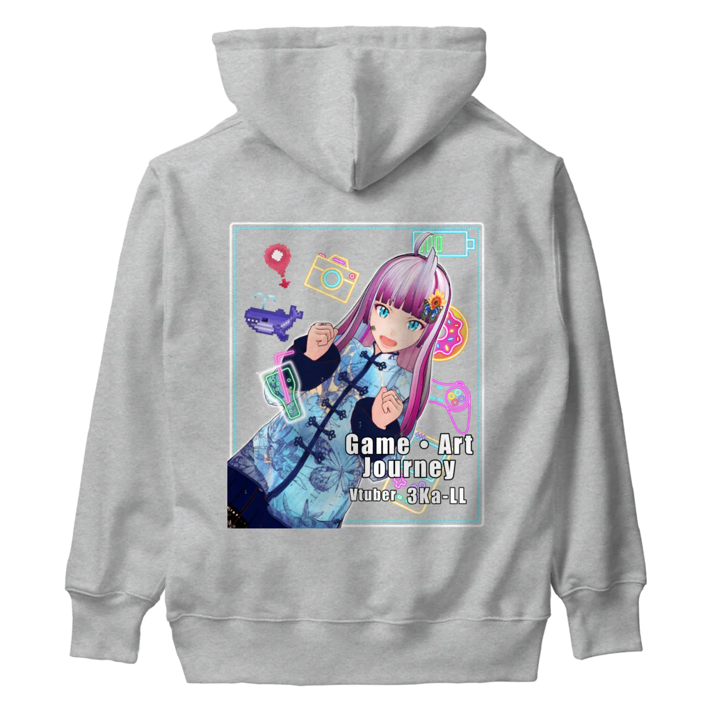 Phantom Plants shopのVtuber 3Ka-LL Heavyweight Hoodie