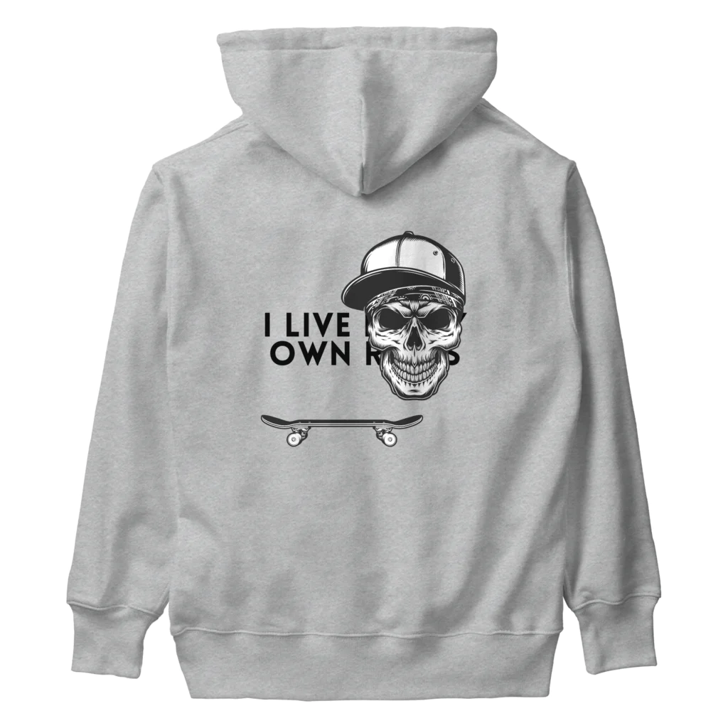 CHIBE86の "I live by my own rules." Heavyweight Hoodie