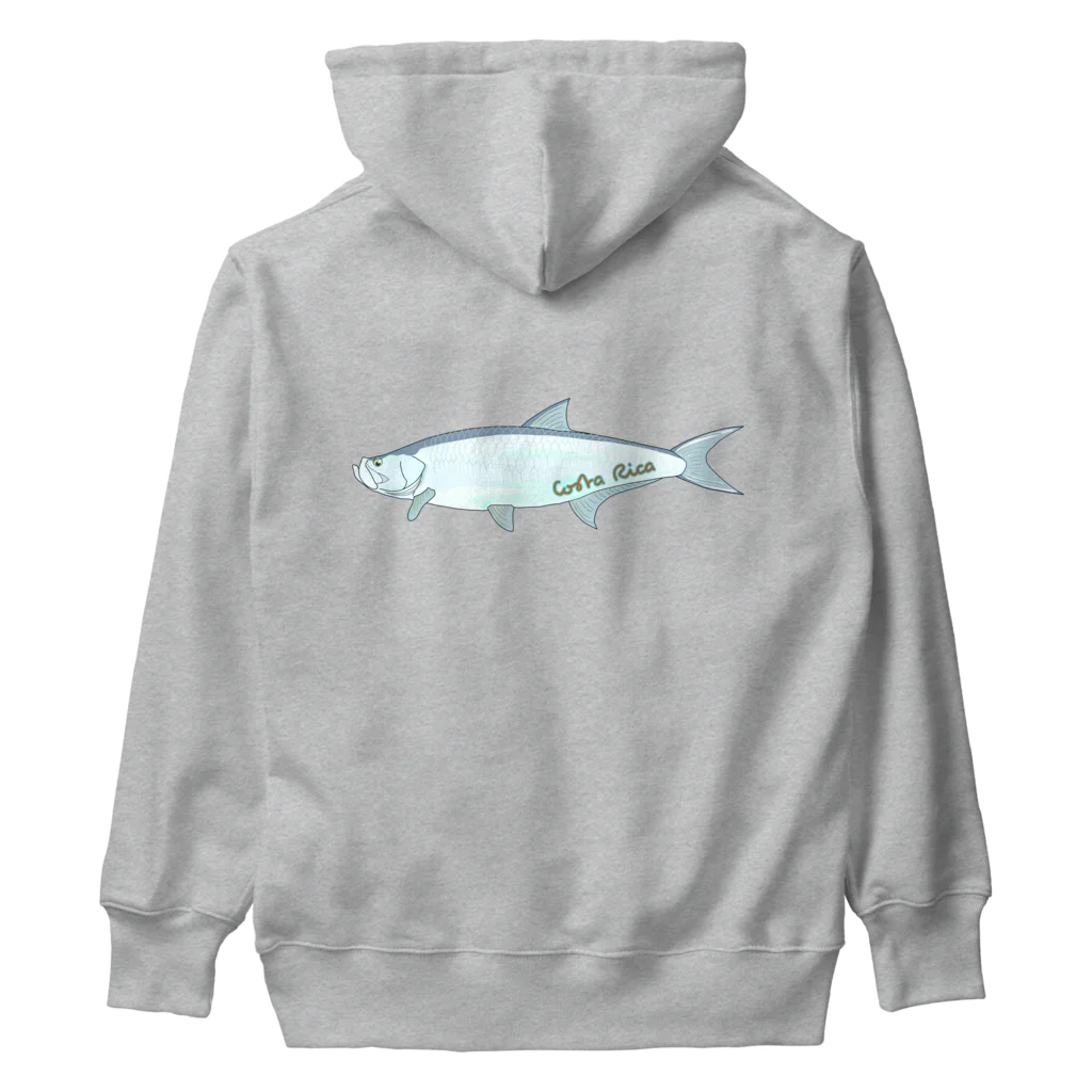 さいとうオブザイヤーのコスタリカの巨大魚ターポン Heavyweight Hoodie