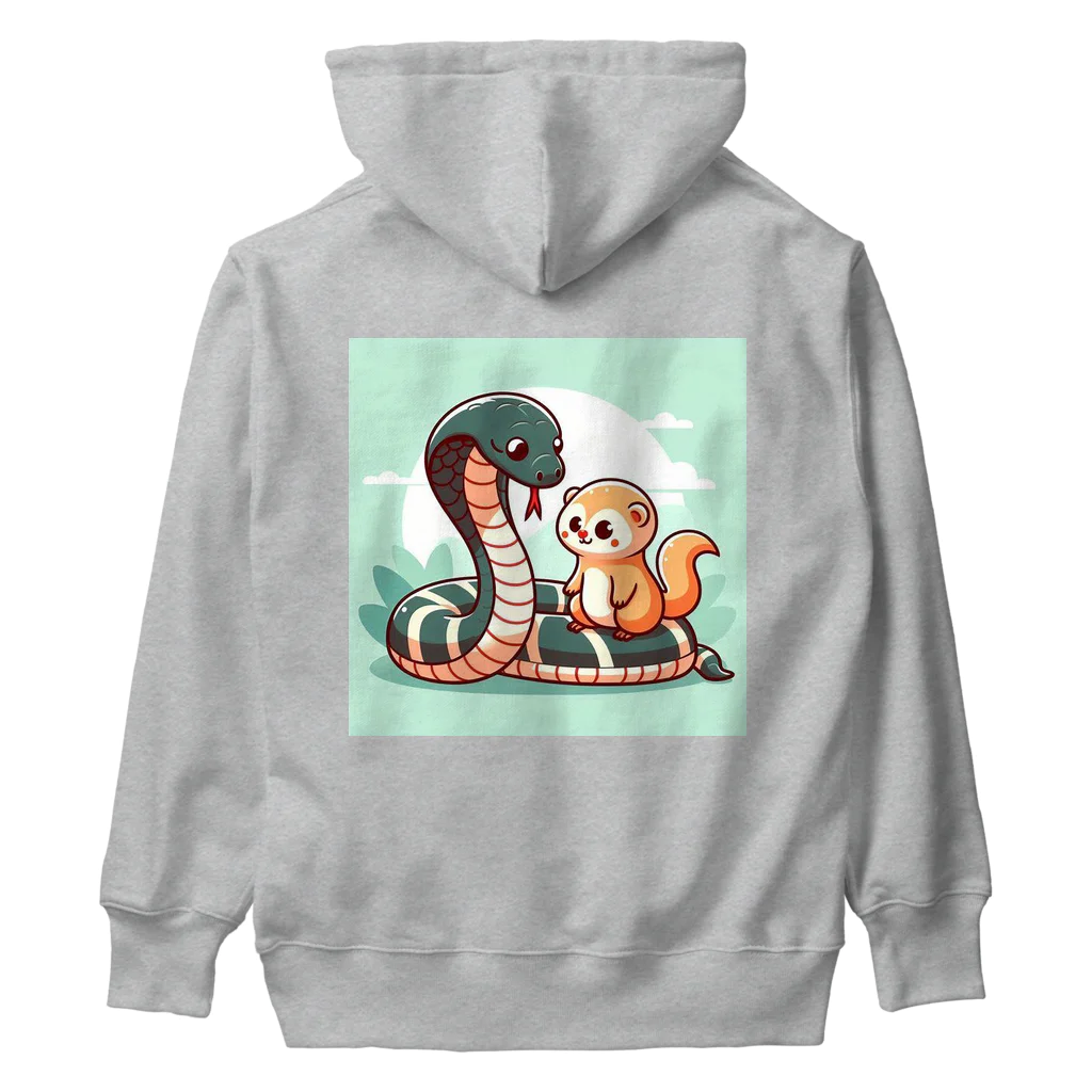 春薫杜のグースとコッピー Heavyweight Hoodie