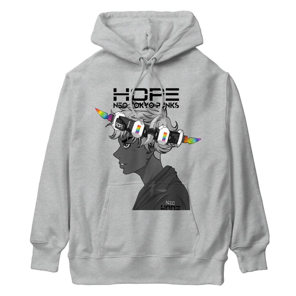 VΞDRA ART WORKSのNTP Guild HOPE - Statue of Liberty Punks / Man Heavyweight Hoodie