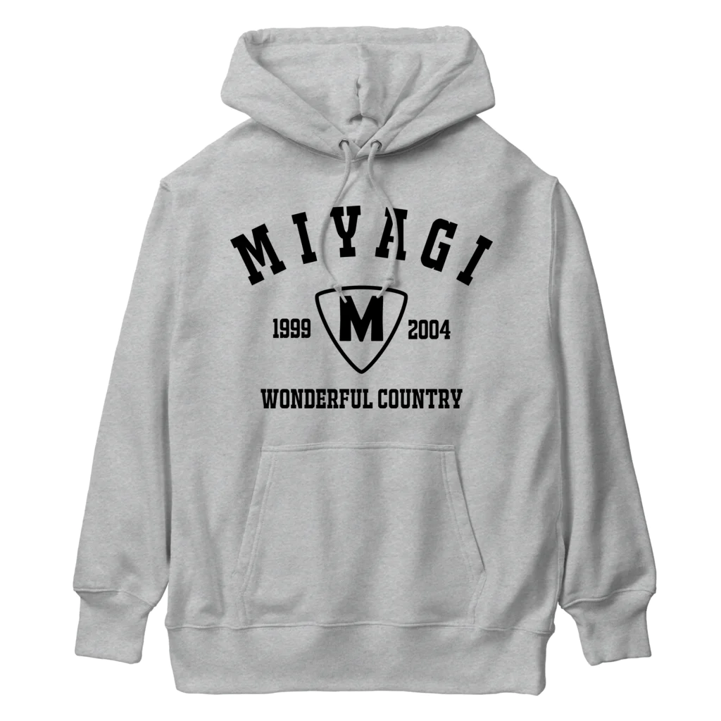 アージーの伊達なくに、宮城県 Heavyweight Hoodie