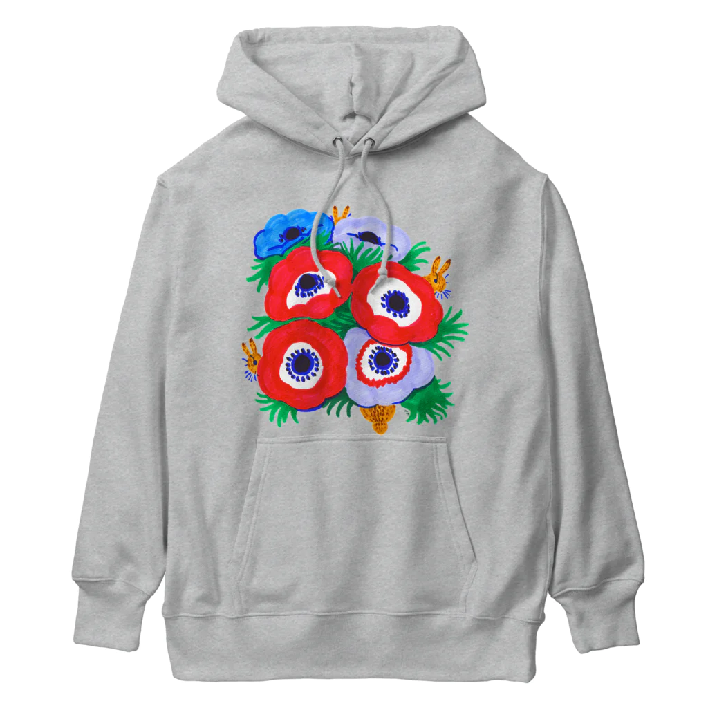 segasworksのアネモネ（かくれんぼうさぎ） Heavyweight Hoodie