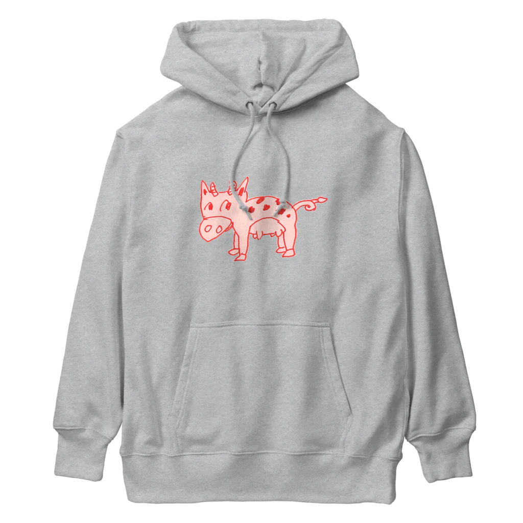 ベルト_ソのウシブタくん 2 Heavyweight Hoodie