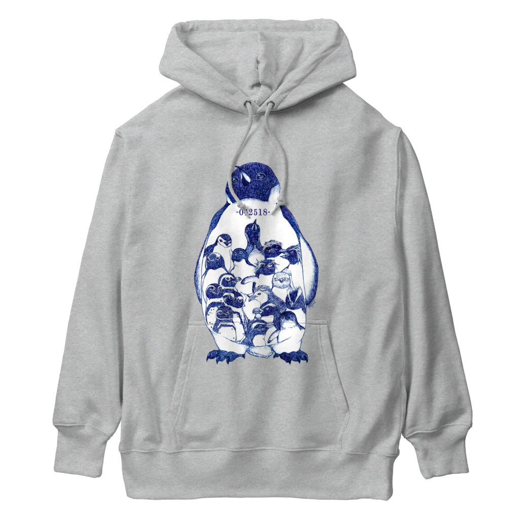 ヤママユ(ヤママユ・ペンギイナ)の-042518-World Penguins Day Heavyweight Hoodie