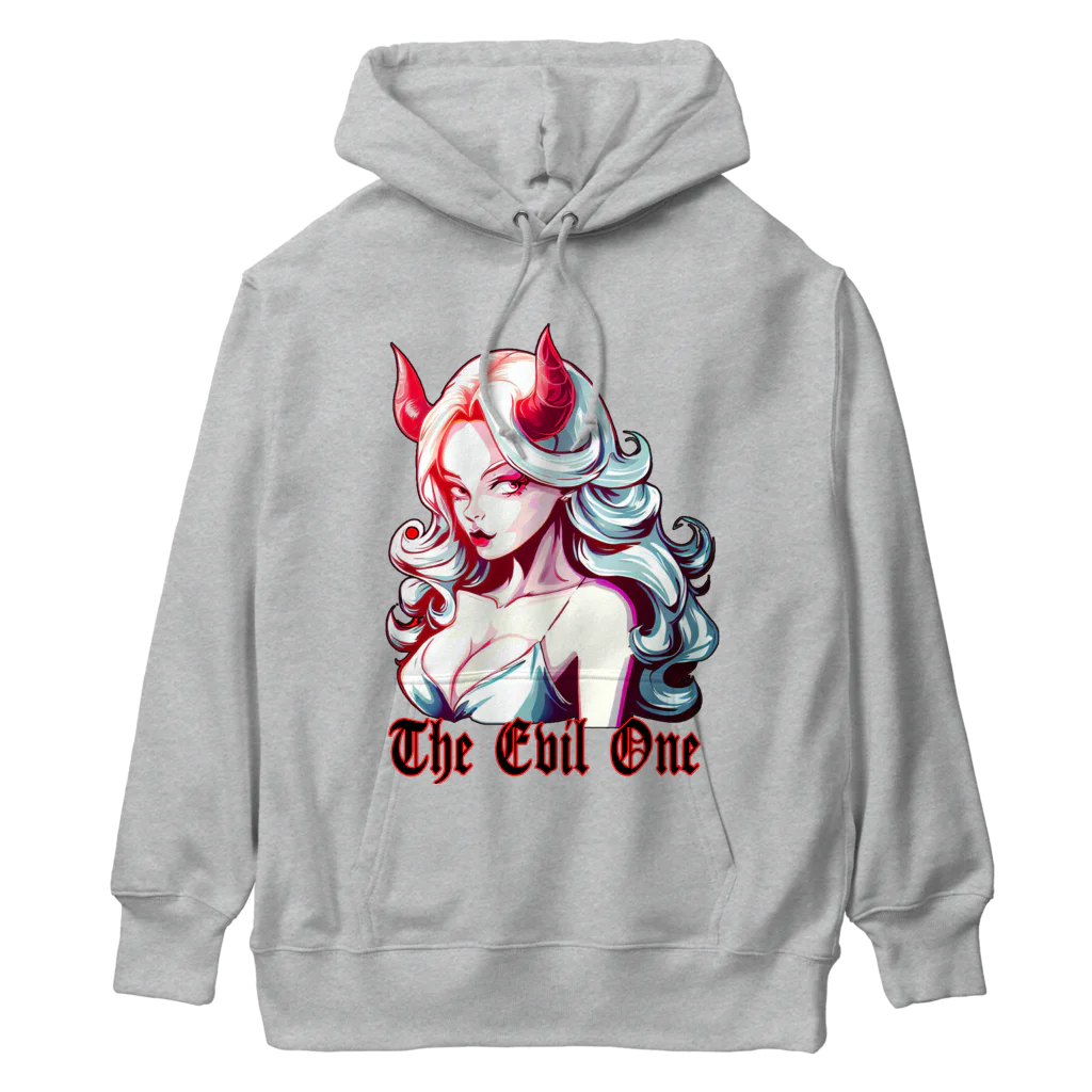 islandmoon13のthe Evil One　美しき悪魔 Heavyweight Hoodie