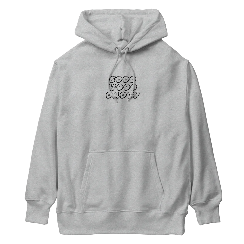 GoodWoodDaddyのGoodWoodDaddy　テキスト　グリーン Heavyweight Hoodie