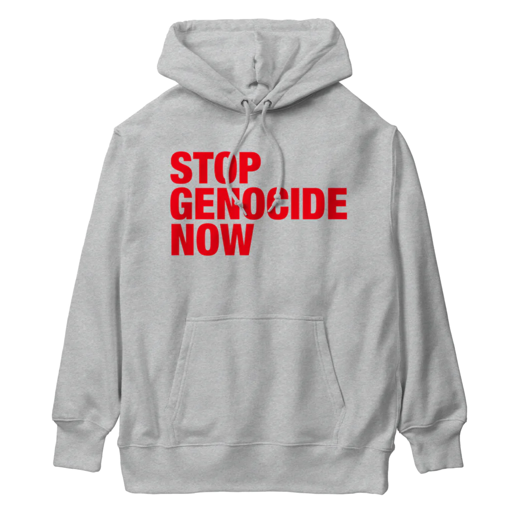 meril_goods_storeのSTOP GENOCIDE NOW ヘビーウェイトパーカー