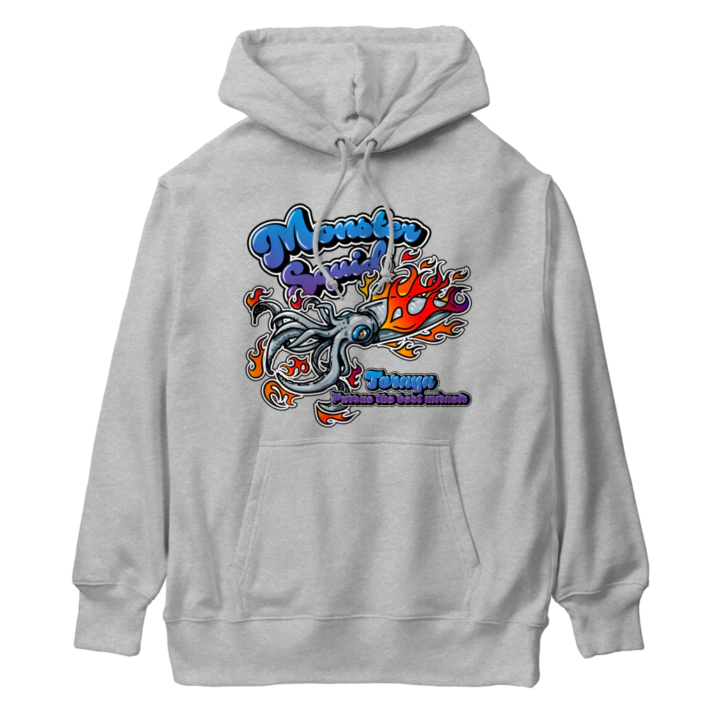 torayaのMONSTER SQUID Heavyweight Hoodie