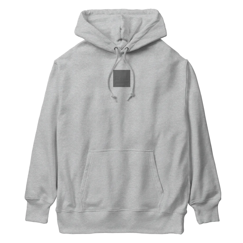 ぽつねん。のあのときのぽつねんの線（黒） Heavyweight Hoodie