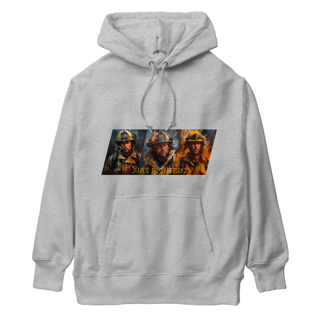 MistyStarkの英雄の消防士たち Heavyweight Hoodie