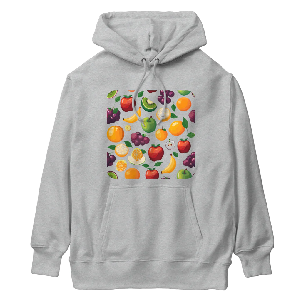 MistyStarkの果物柄　#001 Heavyweight Hoodie