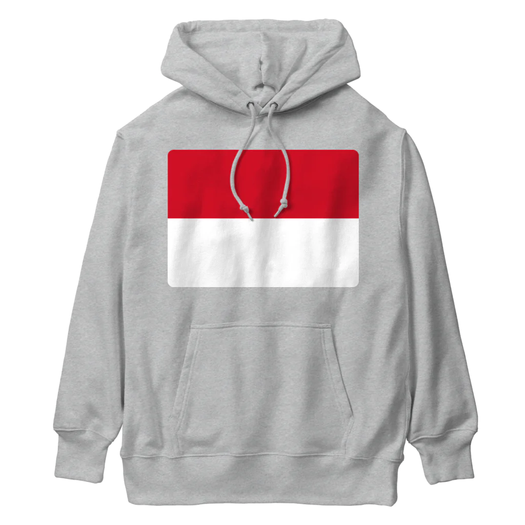 お絵かき屋さんのモナコの国旗 Heavyweight Hoodie