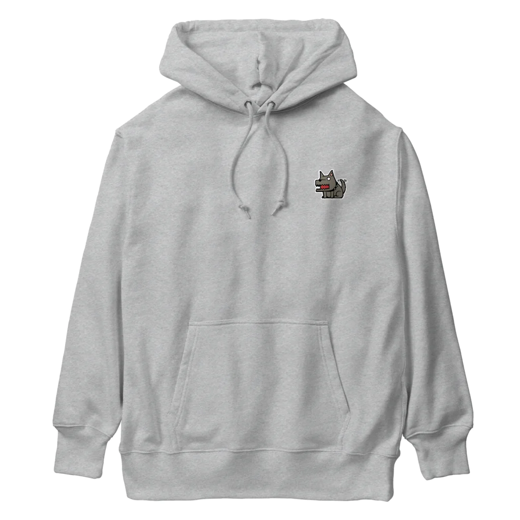 魚六のいぬ Heavyweight Hoodie