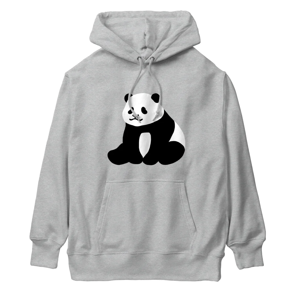 chippokeのころころパンダ（おすわり） Heavyweight Hoodie