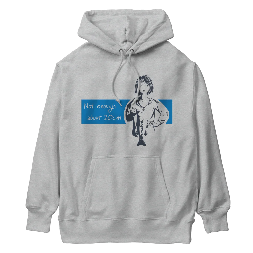 Tシャツの件ですが。。の【ブラックバス釣り】釣りガールデカバスハンターTシャツ【ルアー】 Heavyweight Hoodie