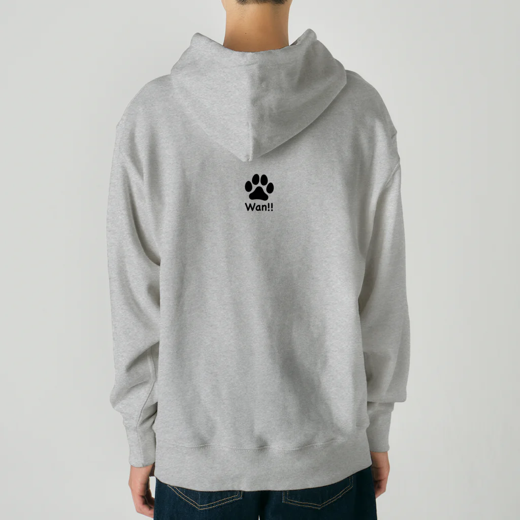 bow and arrow のワイマラナー Heavyweight Hoodie