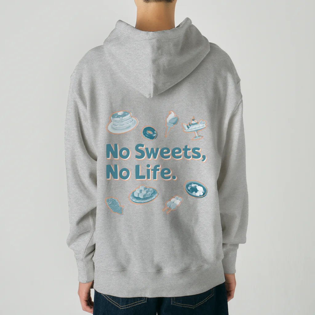 SU-KUのNo Sweets,No Life.Ⅱ Heavyweight Hoodie