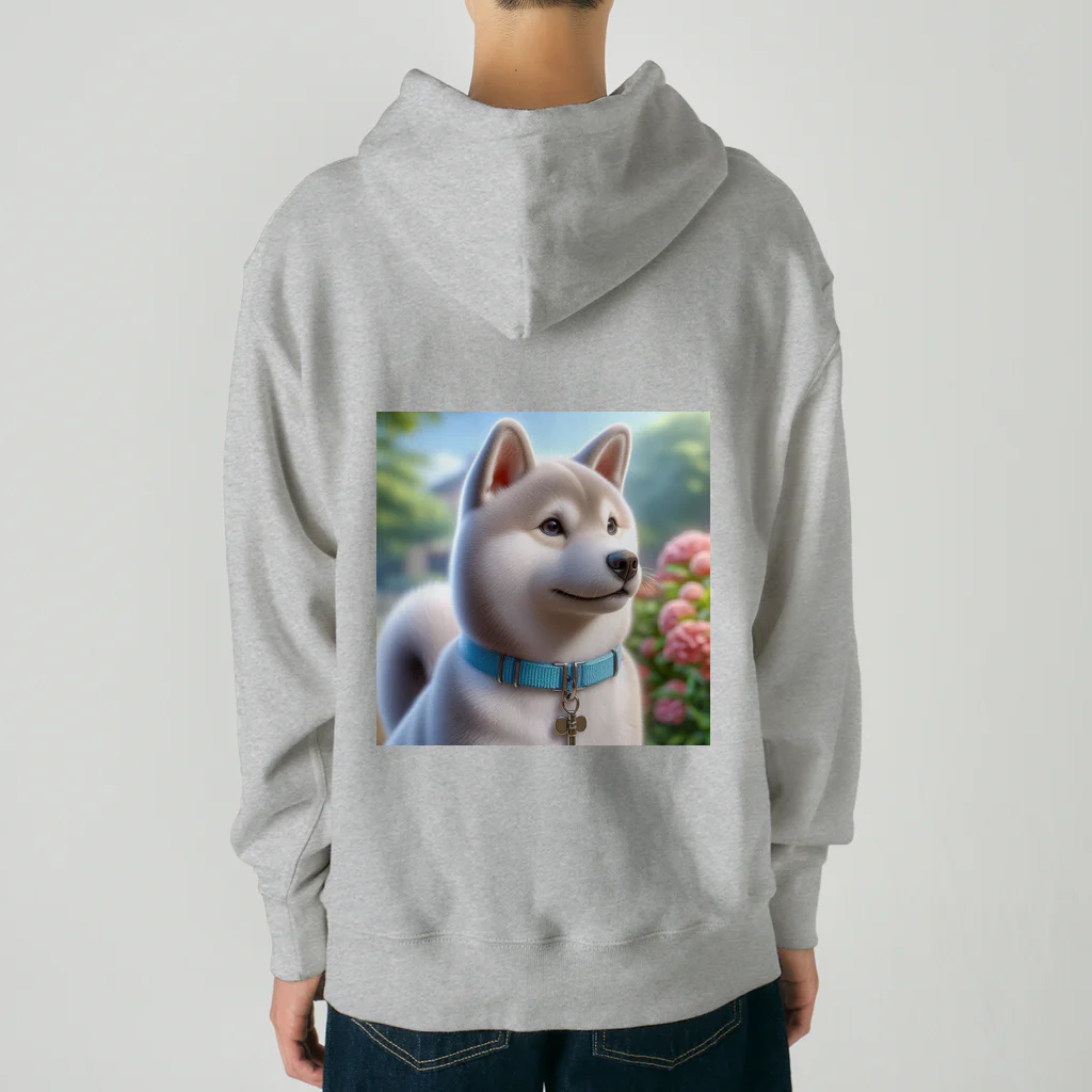 ANTARESのお散歩（柴犬） Heavyweight Hoodie