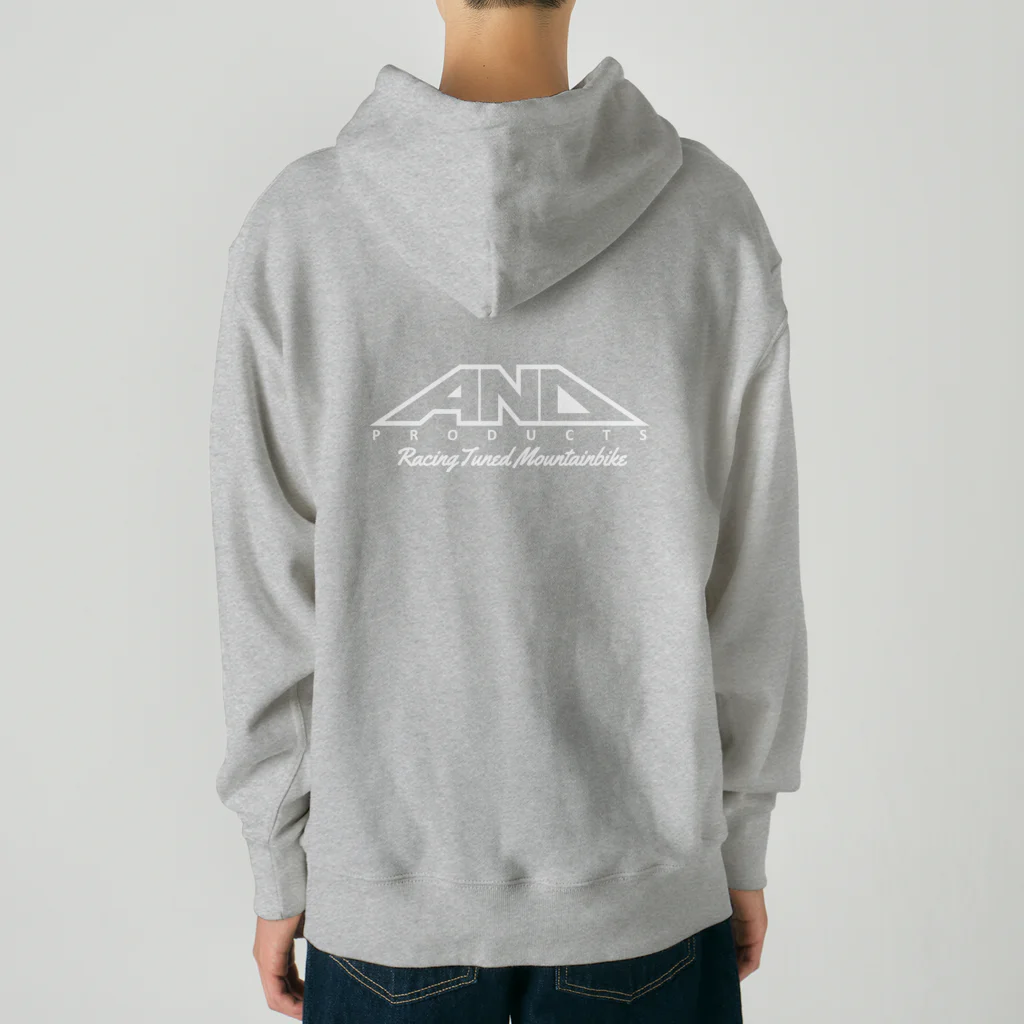 AND-PRODUCTS.COMのAND PRODUCTS #6 ホワイトアウトライン仕様 Heavyweight Hoodie