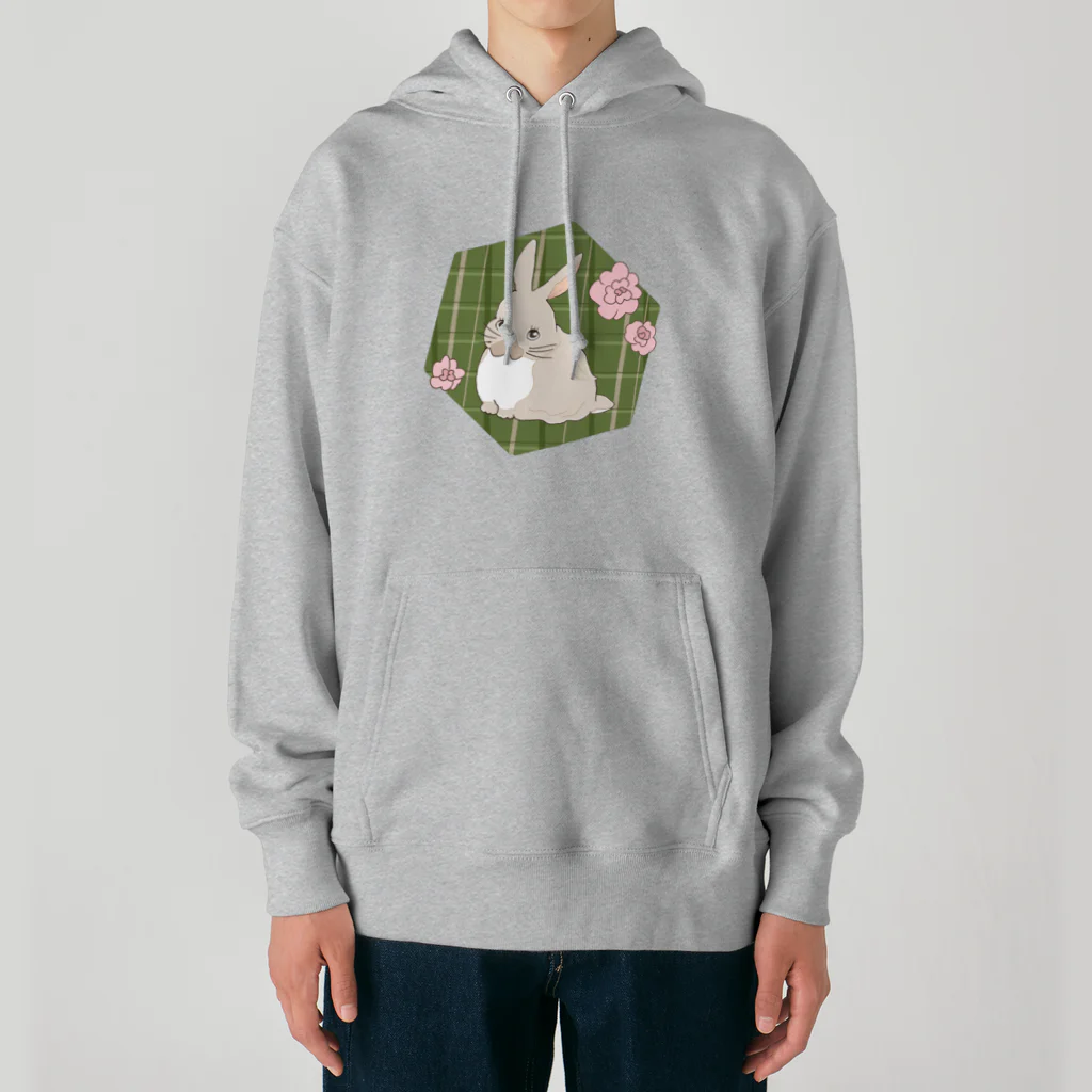 Hinanochin.shopのa rabbit Heavyweight Hoodie