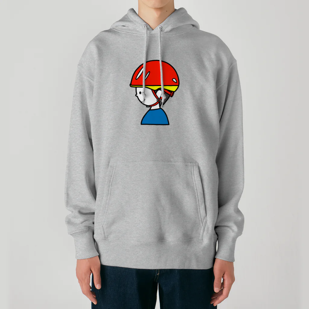 RiyocoHanasawa illustrationの自転車ヘルメット Heavyweight Hoodie