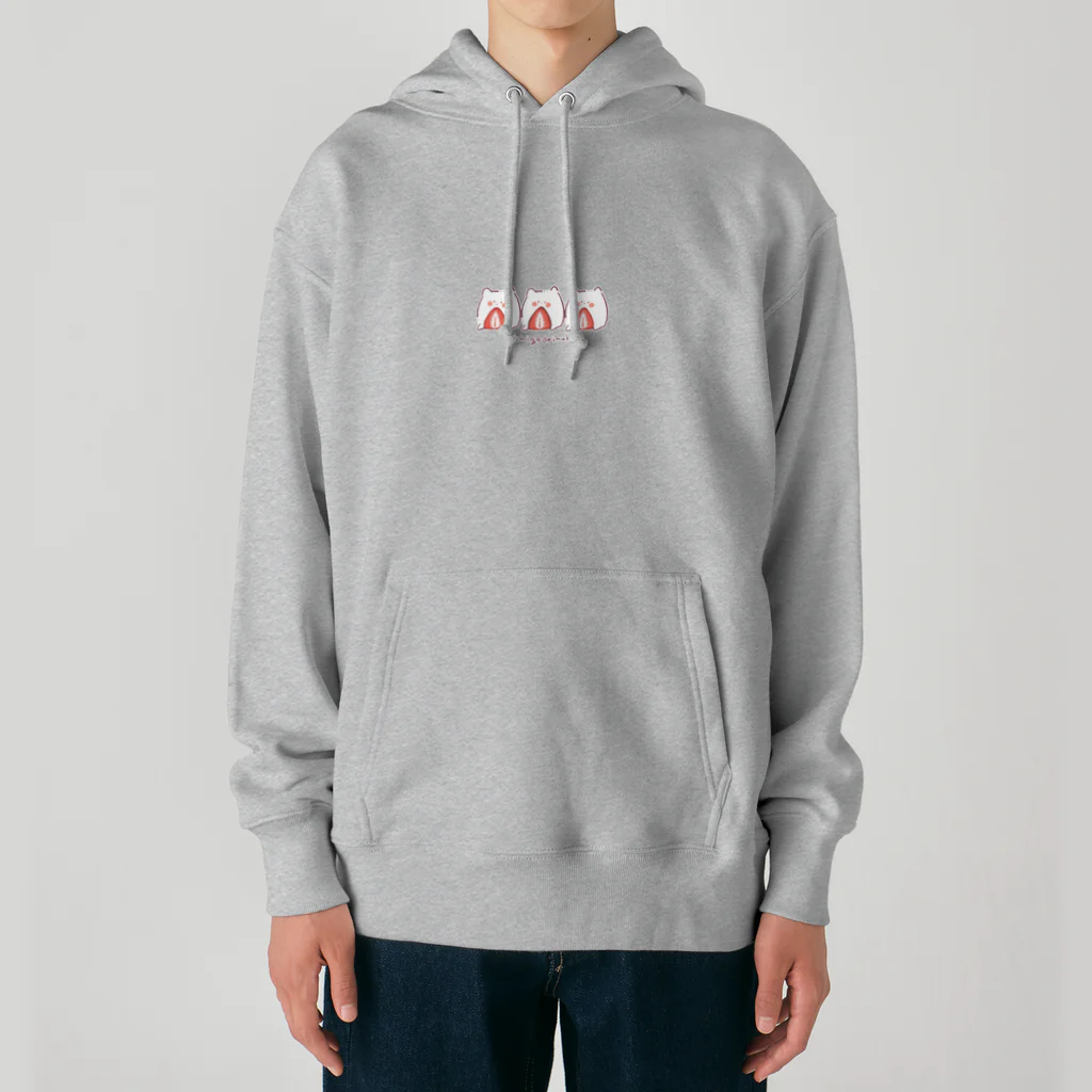 じこまんぞくのいちごだいふくいぬず Heavyweight Hoodie