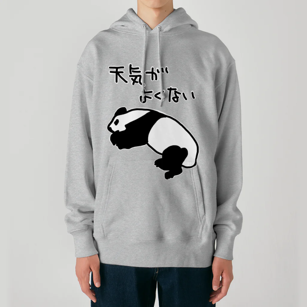 ミナミコアリクイ【のの】の天気がね【パンダ】 Heavyweight Hoodie