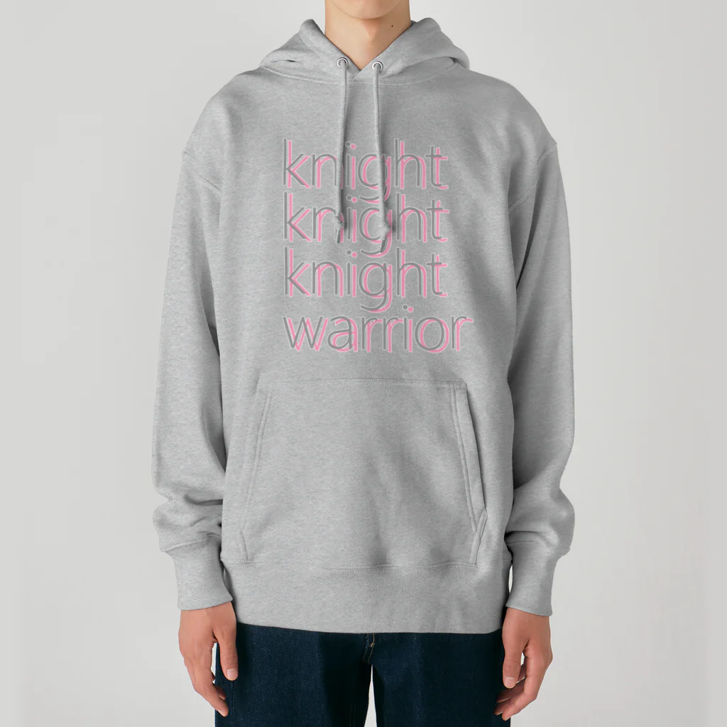 アルカナマイル SUZURI店 (高橋マイル)元ネコマイル店の3 knights,1 warrior(English ver.) Heavyweight Hoodie