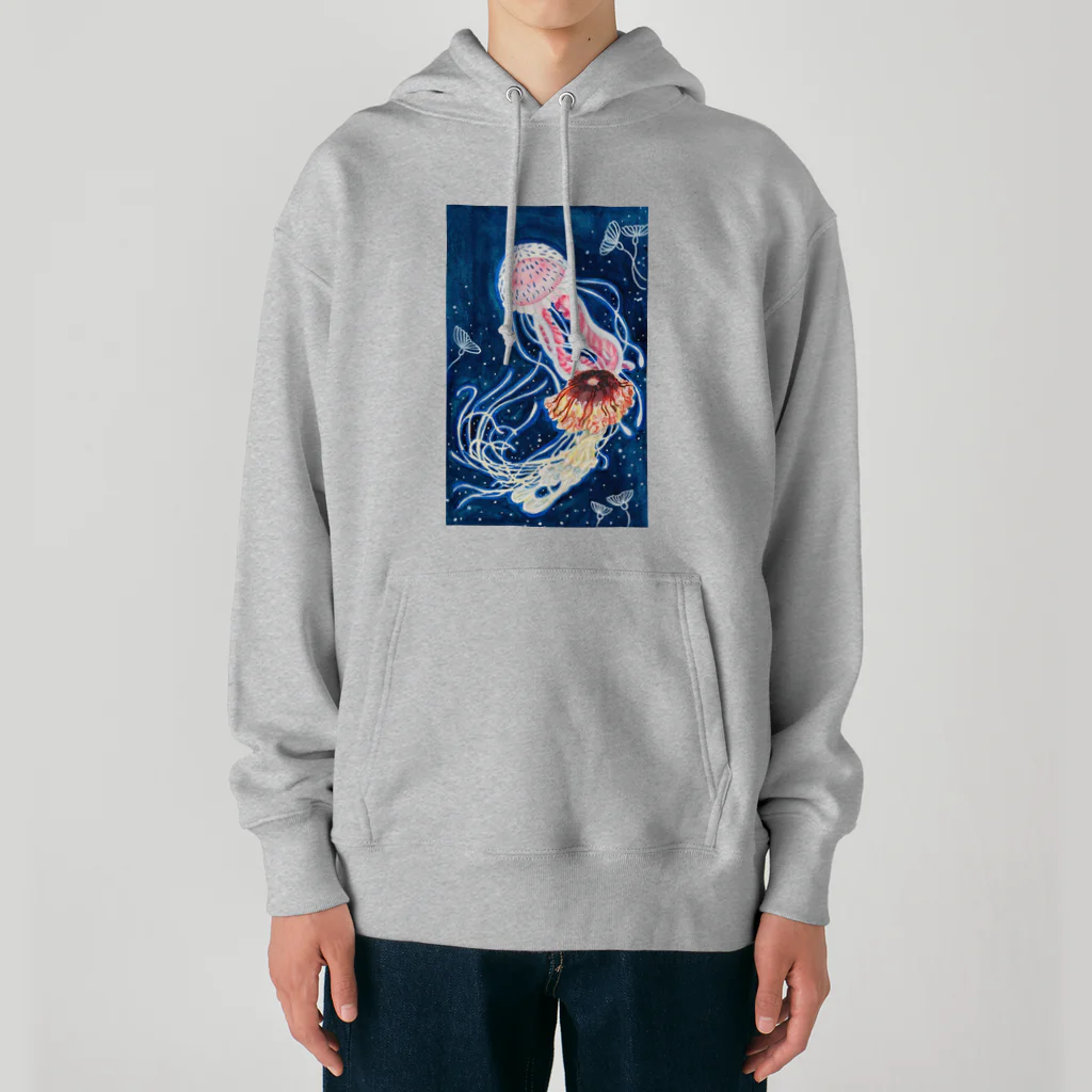 JapaneseArt Yui Shopの海月のワルツ Heavyweight Hoodie