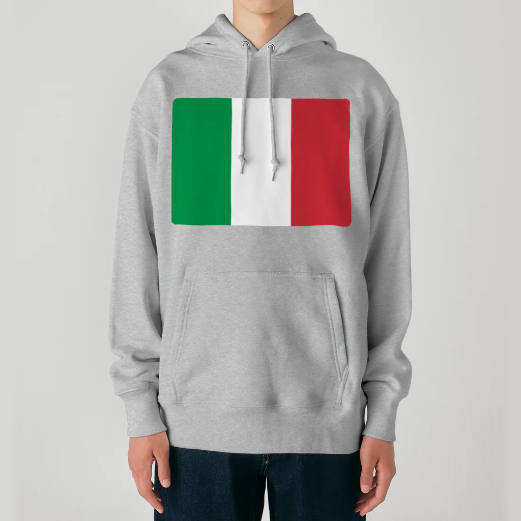 お絵かき屋さんのイタリアの国旗 Heavyweight Hoodie