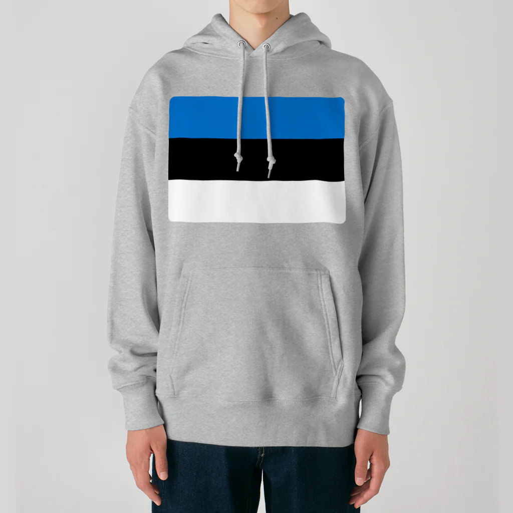 お絵かき屋さんのエストニアの国旗 Heavyweight Hoodie