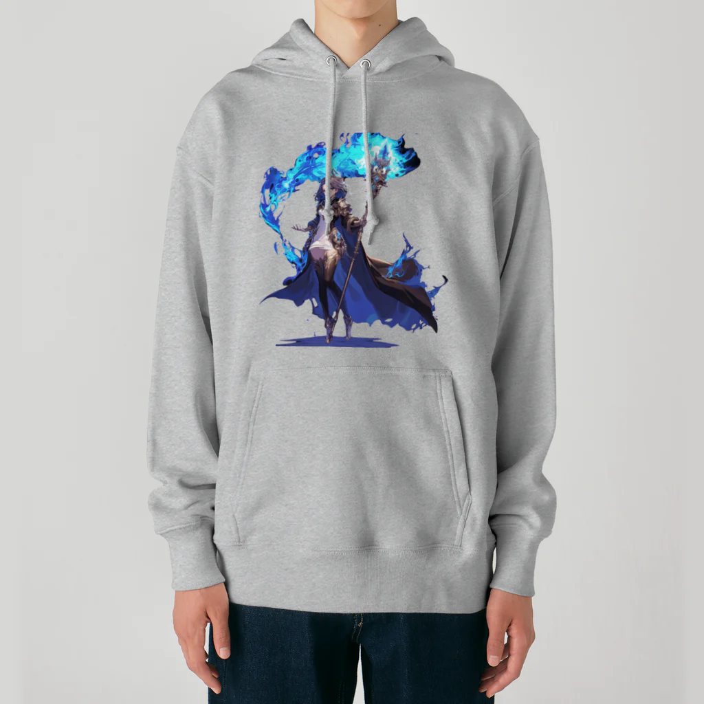 MistyStarkの青魔道士　－　blue mage　－ Heavyweight Hoodie