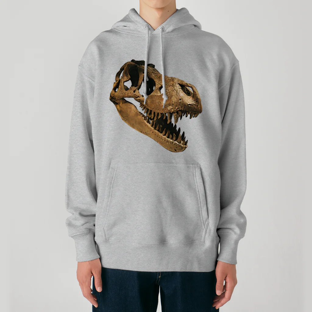 RubbishのT. Rex 頭骨 ヘビーウェイトパーカー