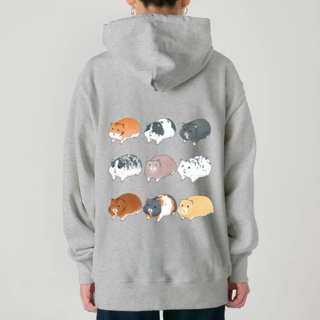 hamuken30のNo Hamster No Life Heavyweight Hoodie