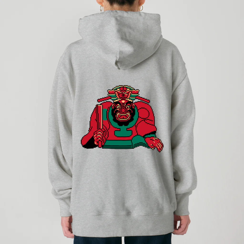 Hanto dotの閻魔大王のドット絵 Heavyweight Hoodie