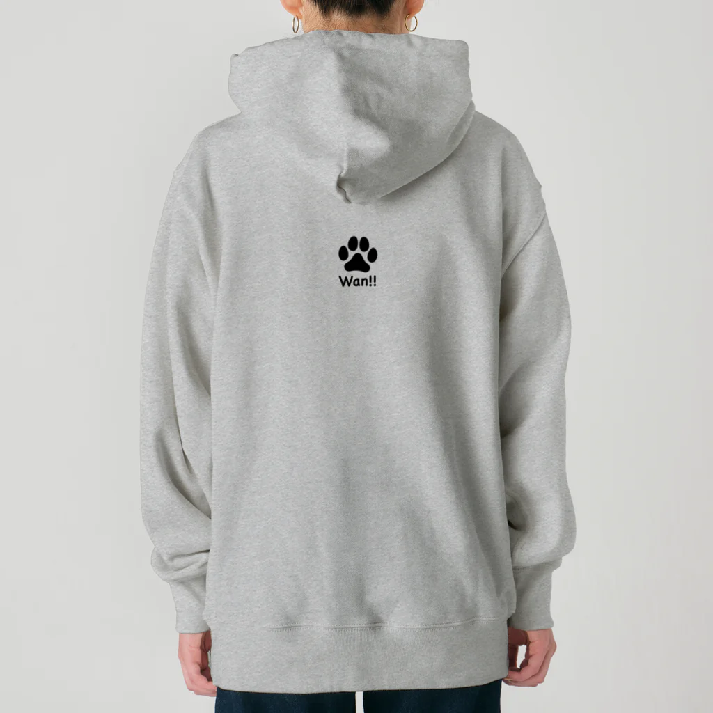 bow and arrow のワイマラナー Heavyweight Hoodie