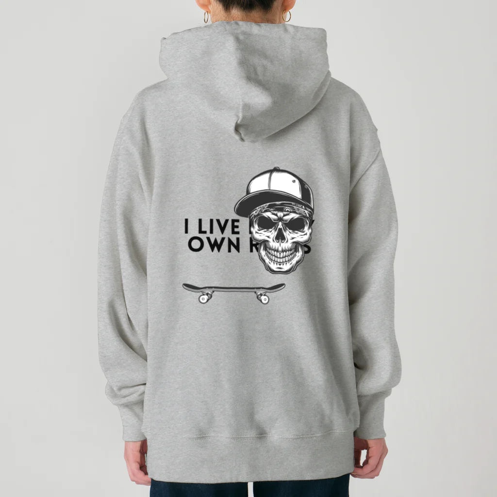 CHIBE86の "I live by my own rules." Heavyweight Hoodie