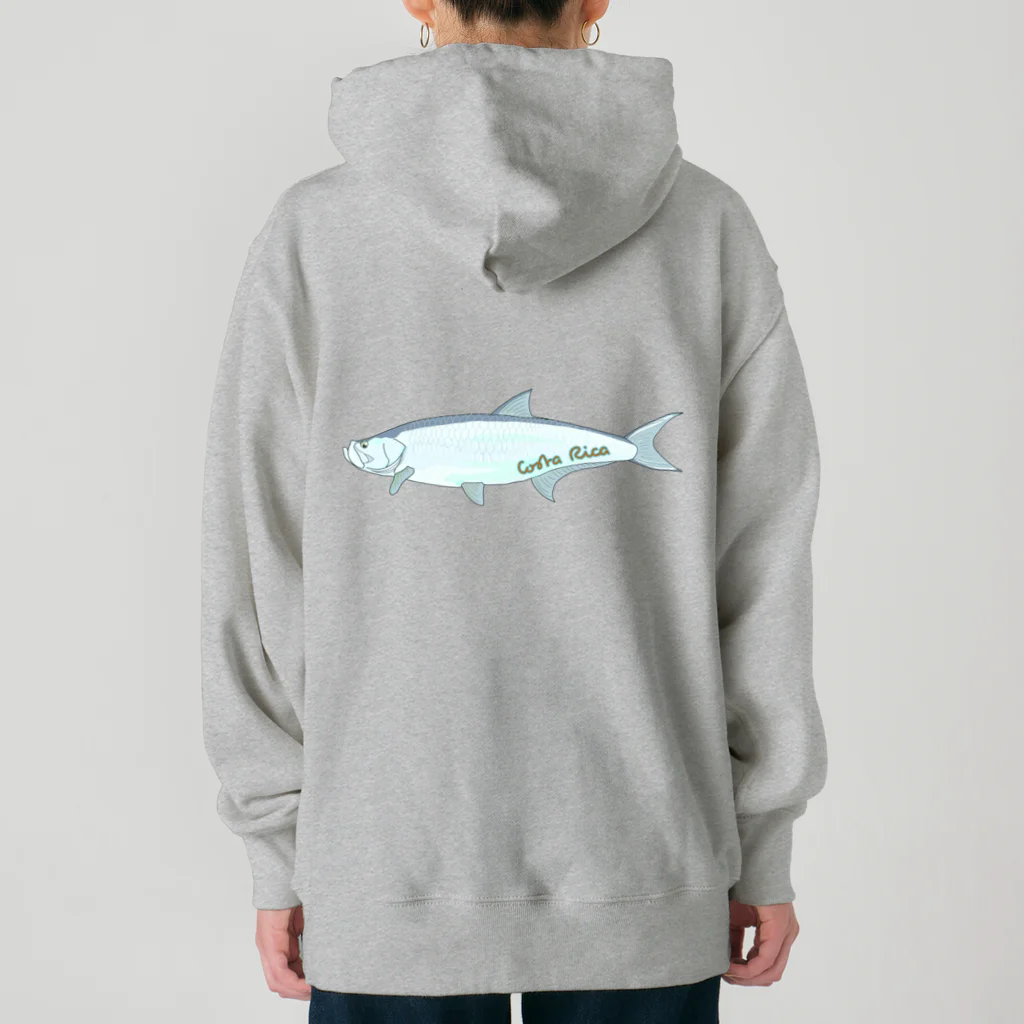 さいとうオブザイヤーのコスタリカの巨大魚ターポン Heavyweight Hoodie