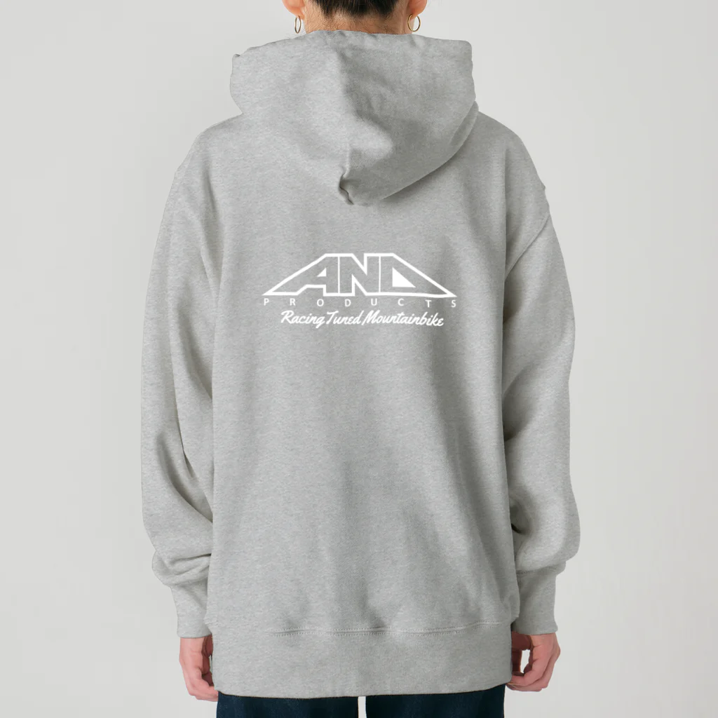 AND-PRODUCTS.COMのAND PRODUCTS #6 ホワイトアウトライン仕様 Heavyweight Hoodie