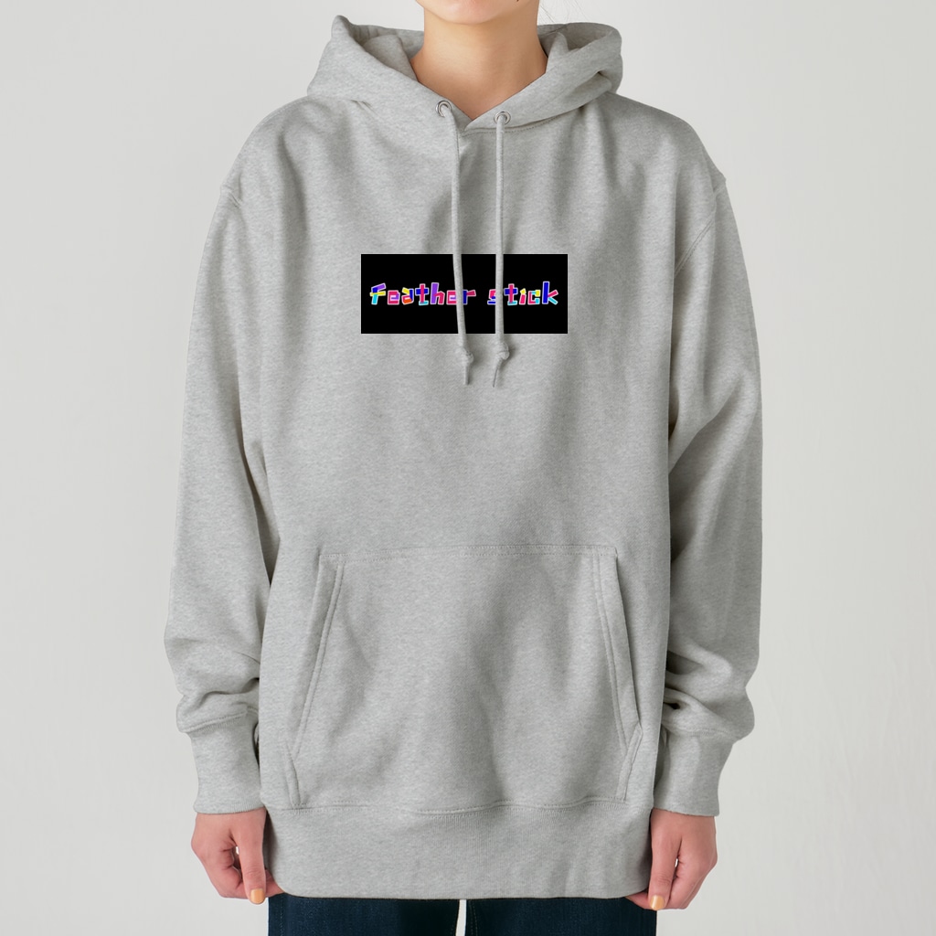 Feather stick-フェザースティック-のフェザースティック　文字ロゴ Heavyweight Hoodie