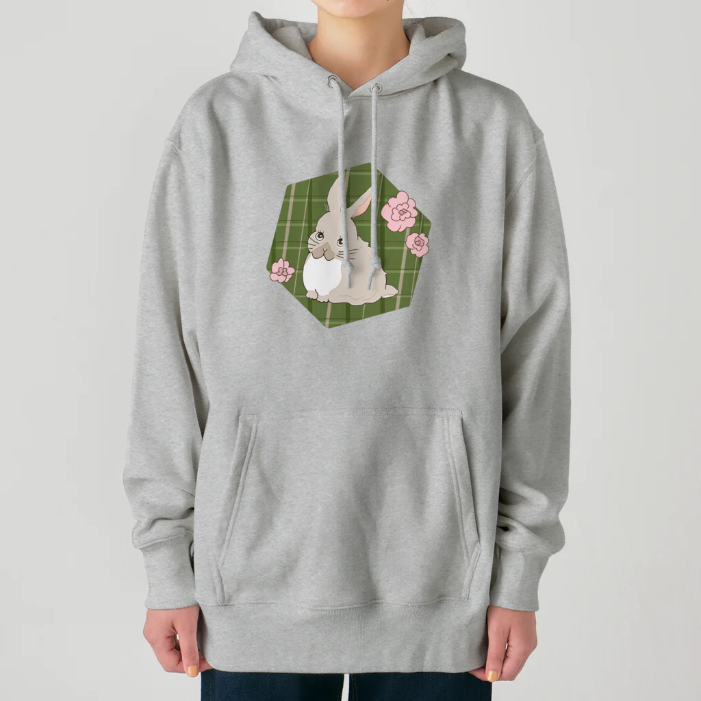 Hinanochin.shopのa rabbit Heavyweight Hoodie