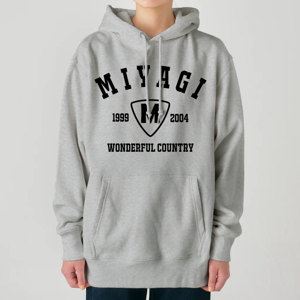 アージーの伊達なくに、宮城県 Heavyweight Hoodie