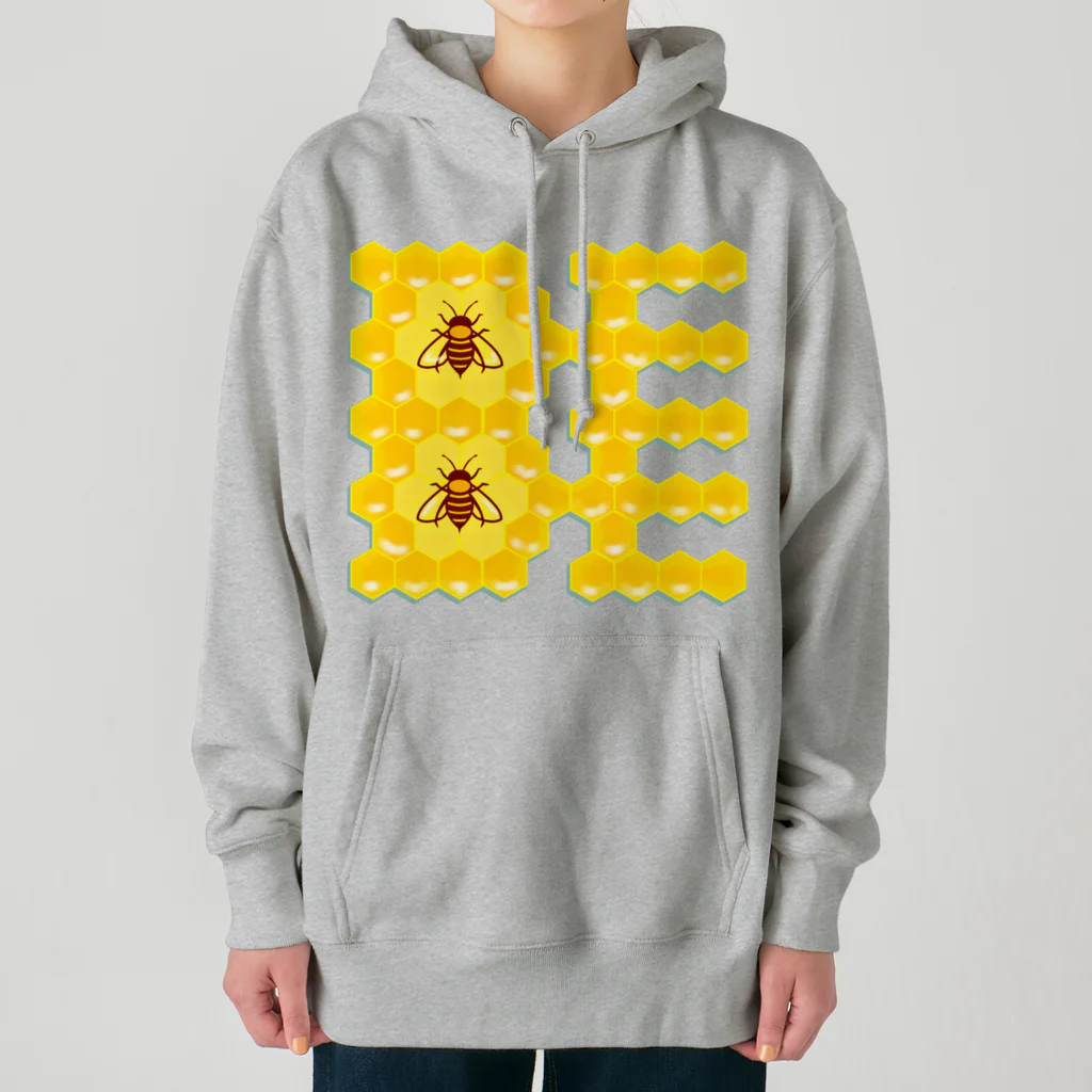 LalaHangeulのハニカム構造(BEE） Heavyweight Hoodie