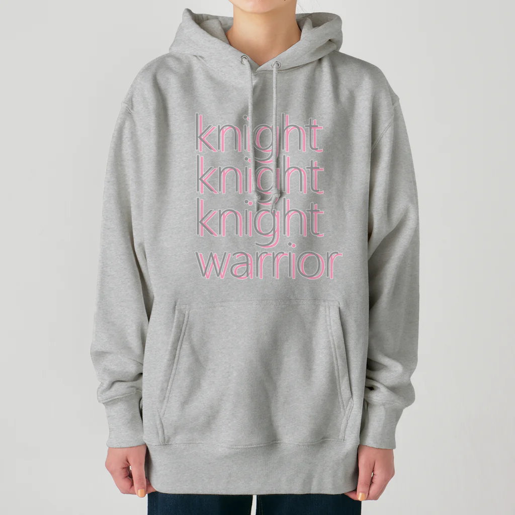 アルカナマイル SUZURI店 (高橋マイル)元ネコマイル店の3 knights,1 warrior(English ver.) Heavyweight Hoodie